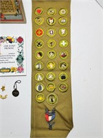 1930’s Boy Scout, Cub Scout, and Military Items