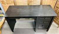 Wooden Desk, 4 Drawers, plus Floor Mat, desk is