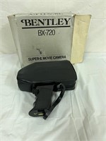 Vintage Bentley Super 8 BX-720 Movie Camera W box