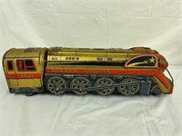 Vintage Golden Falcon Train Engine Toy