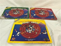 COMIC BALL SERIES 1 LOONEY TUNES CARD SET 3 ALBUMS