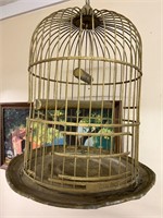 Vintage large beautiful bird cage