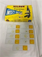 Vintage Milben 9 insect slides