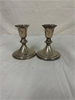 Towle sterling silver weighted 925 candlestick