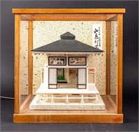 Japanese Tea House Miniature in Case