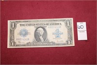 1923 One Silver Dollar Large Note