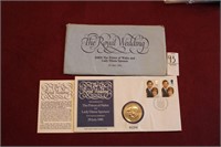 They Royal Wedding First Day Cover Coin & Stamp
