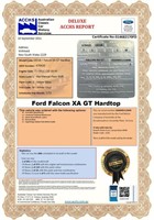 1972 FORD XA GT FALCON HARDTOP
