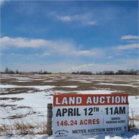 April 12th 11 AM Beadle Co. LIVE Land Auction 146.24 Acres