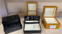 Assorted  jewelry boxes