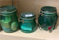 Canister jars (3)