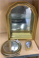Display case and picture frame