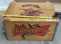 Wood Budweiser box
