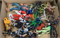 Very collectible flat of action figures