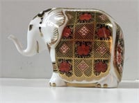 ROYAL CROWN DERBY PAPERWEIGHT ELEPHANT