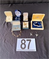 [N] Assorted Gold Tone & Silver Tone Jewelry Lot#3