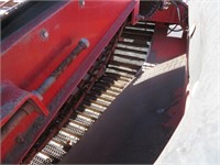 Flory 1390-C Conveyor Cart with Desticker 4' Walnu