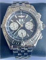 Gentlemens Breitling Stainless Steel Watch