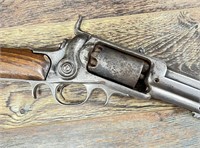 Colt Model 1855 revolving rifle, cap and ball, .36