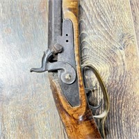 Cap and Ball rifle, lock plate marked O NKL Cambri