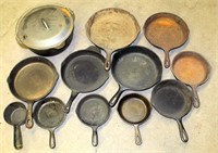 Misc Cast Iron Skillets (various sizes)