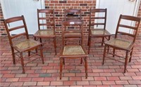 (6) Cherry Dining Chairs