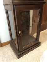Solid Wood Curio Cabinet 74”H x 18”W x 12”D