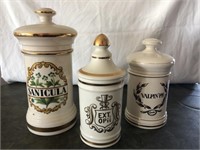 Apothecary Canister Set