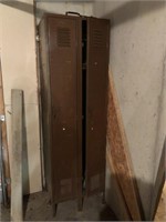 Lockers, Door, Short Metal Shelving, Misc Items