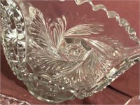 Glass Punch Bowl, Canister, Decanter
