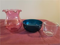 Glassware Plates, Cups, etc
