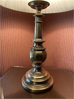 Stiffel Solid Brass Table Lamp 30in H