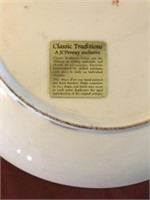 Classic Traditions Plate a JC Penney Exclusive