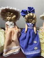 10- Assorted 8” Dolls