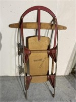 Vintage Eskimo Steel/Wooden Short Sled