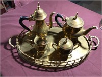 Brass Coffee/Tea Set