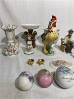 Ceramic Porcelain Knick Knacks Lot