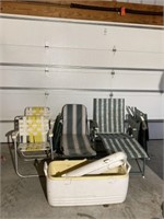 Lawn Chair Furniture Summertime Lot