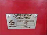 990 Gallon Industrias America Fuel Tank Trailer