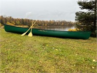 Light weight vinyl canoe model Penobscot, 16' long