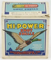 Vintage Full Box 12 Ga Federal Hi-Power (Mallard