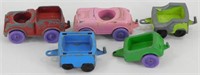 5 Tootsietoys Dated 1967/1968 - Very Collectible