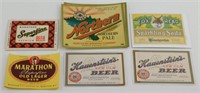 Group of Beer & Soda Bottle Labels - Fox Head