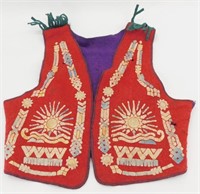 Vintage Child's Indian Play Vest - Very Old,