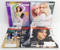 Lot of 5 Rolling Stone Magazines - The Beatles /