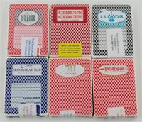 6 Decks of Bee Club Special Poker Playing Cards
