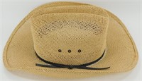 Beaver Hats Straw Cowboy Hat Size 7 - 56 Western