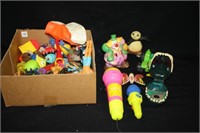 Plastic Child's Toys, Fast Food Toys etc.
