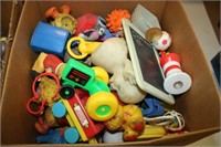 Small Plastic Toys; Some Vintage Full Box
