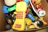 Small Plastic Toys; Some Vintage Full Box